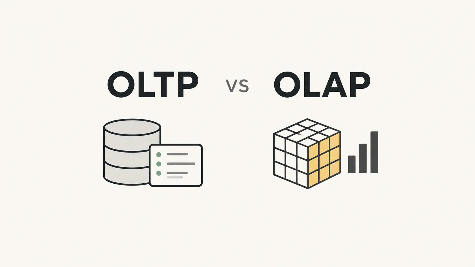 OLAP and OLTP 